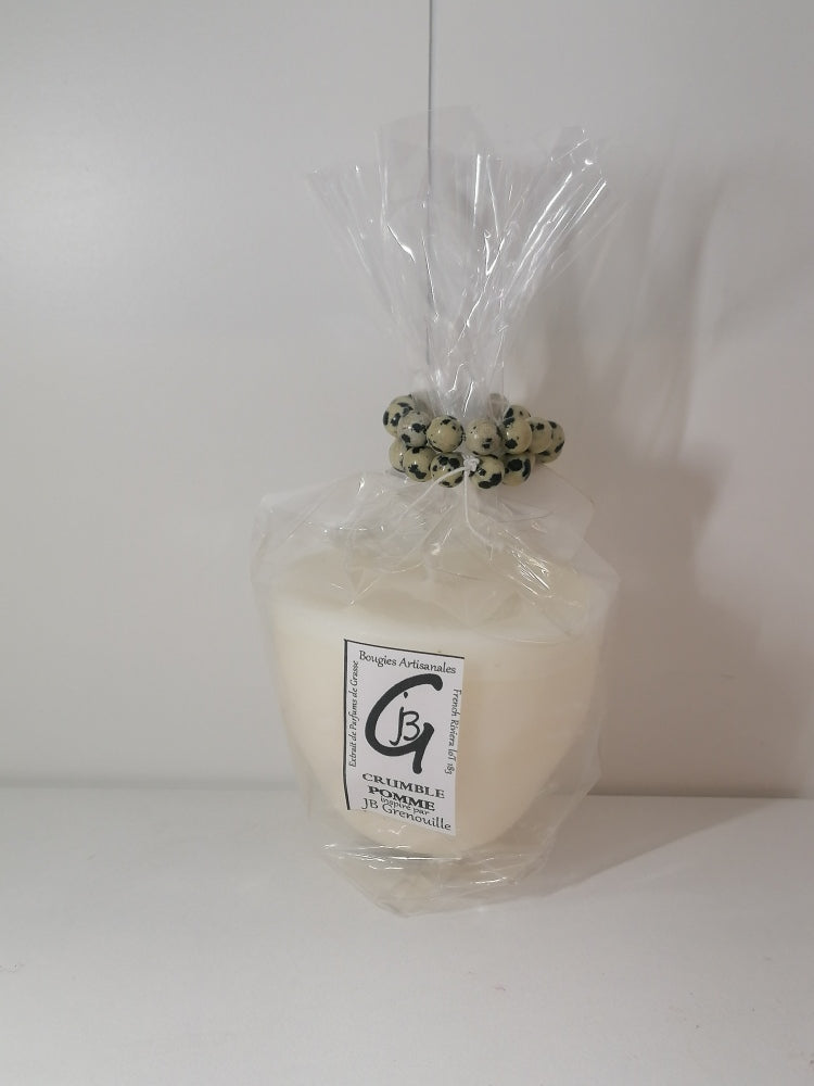 Recharge pour bougie parfumée  - Crumble Pomme, Petite