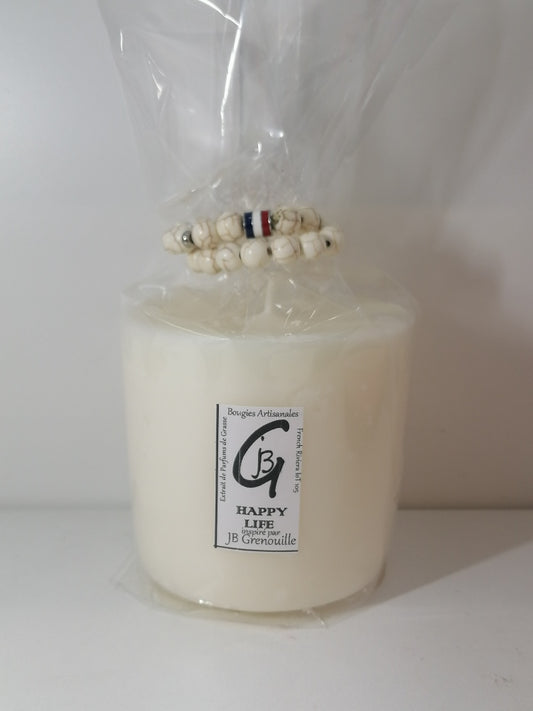 Recharge pour bougie parfumée  - happy life, XL