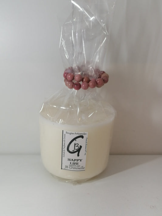 Recharge pour bougie parfumée- happy life, Moyenne