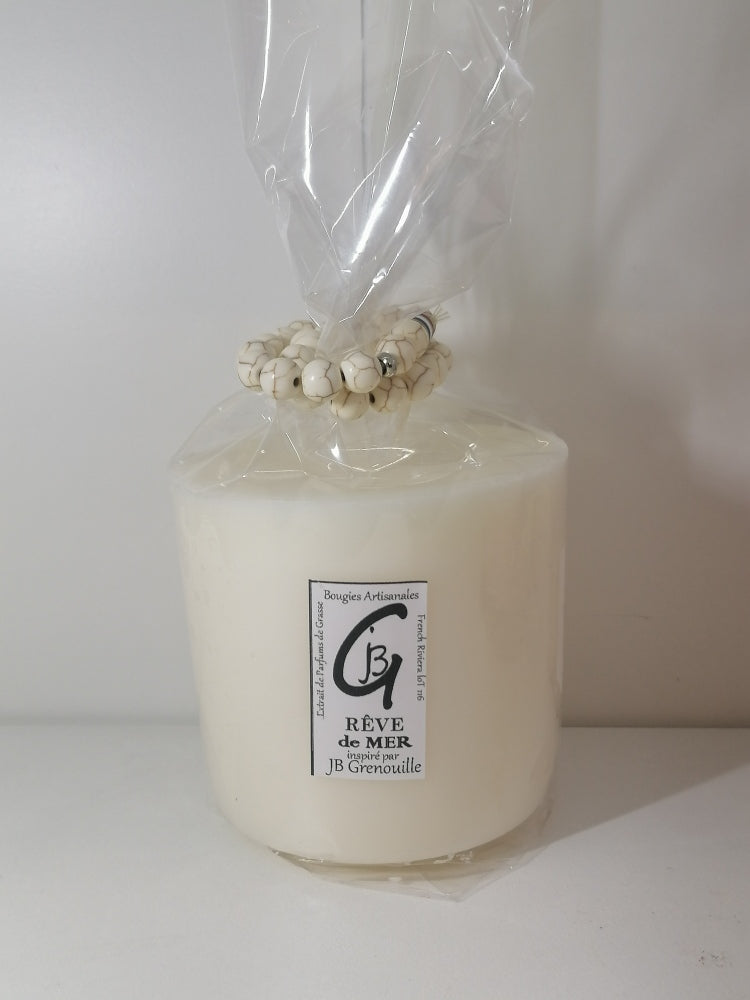 Recharge pour bougie parfumée  - rêve de mer, Grande