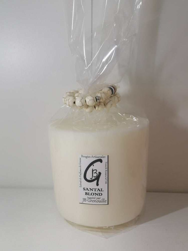 Recharge pour bougie parfumée - santal blond, Grande