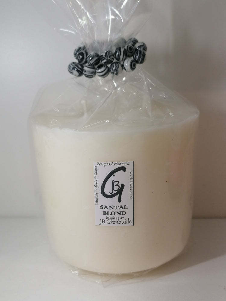 Recharge pour bougie parfumée  - santal blond, XL