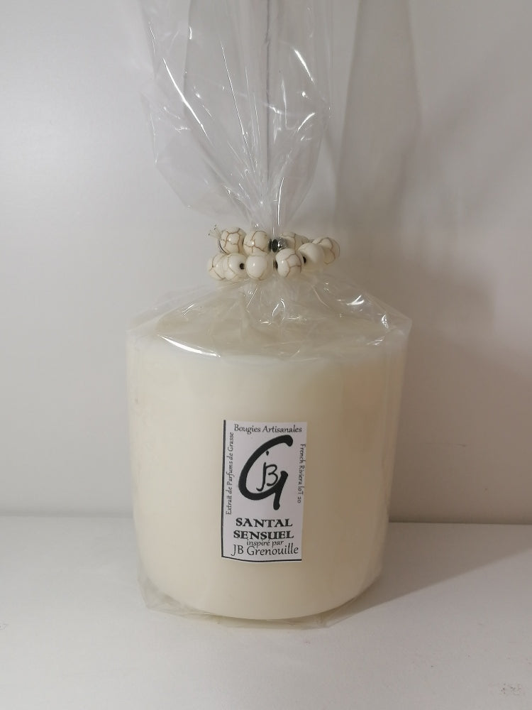Recharge pour bougie parfumée  - Santal Sensuel, Grande