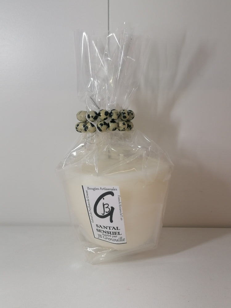 Recharge pour bougie parfumée- Santal Sensuel, Petite