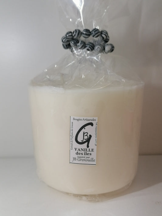 Recharge pour bougie parfumée- Vanille des Îles, XL