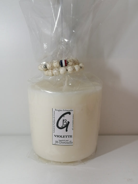 Recharge pour bougie parfumée  - violette, Grande