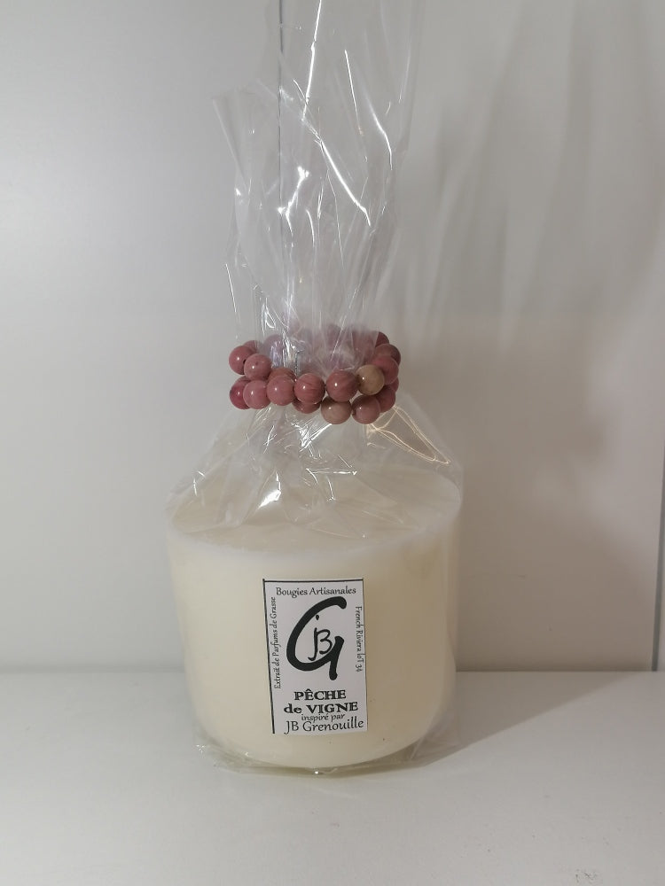 Recharge pour bougie parfumée -pêche de vigne- Moyenne
