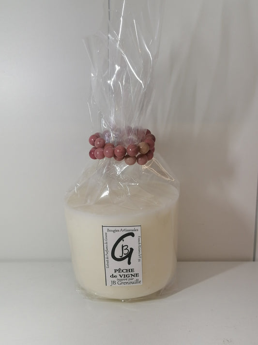 Recharge pour bougie parfumée -pêche de vigne- Moyenne