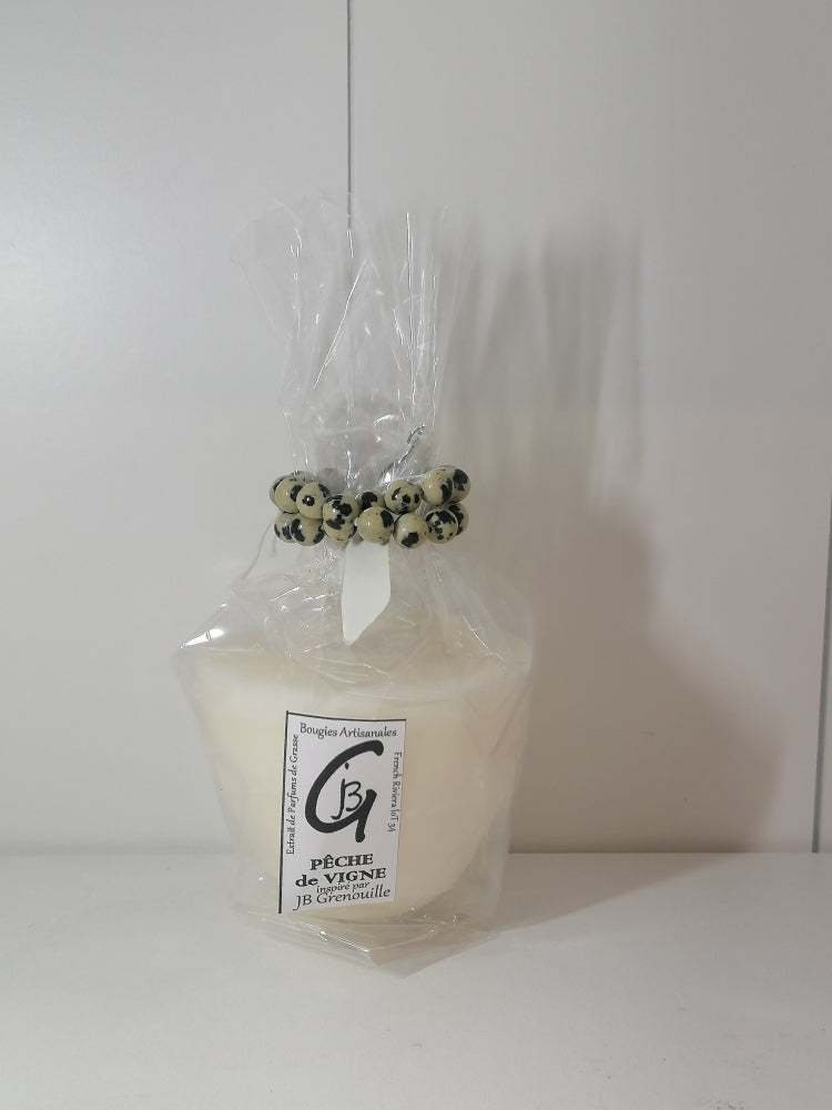 Recharge pour Bougie Parfumée Pêche de vigne - Petite