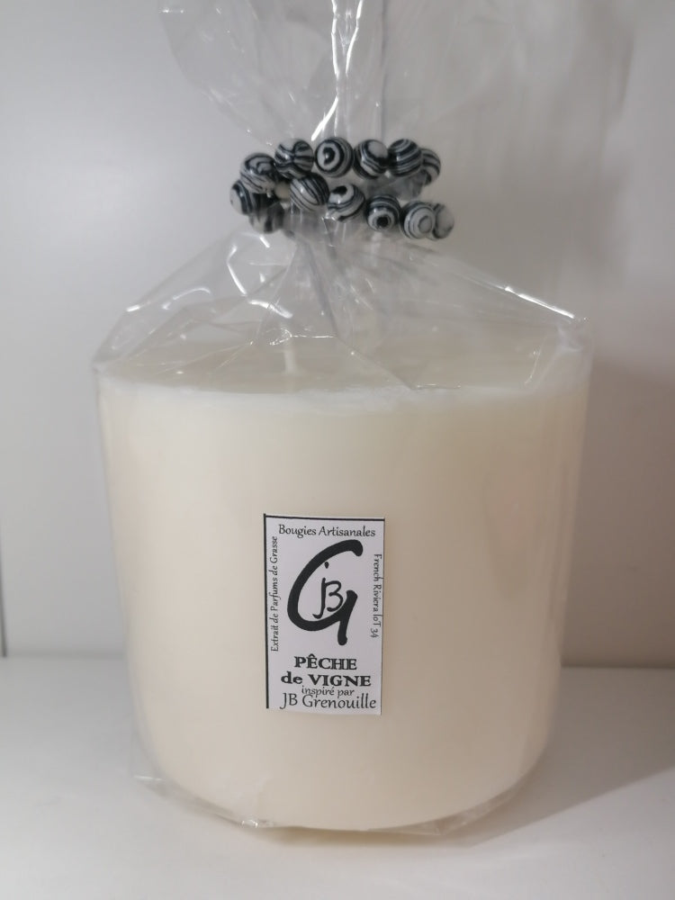 Recharge pour bougie parfumée  - pêche de vigne-XL