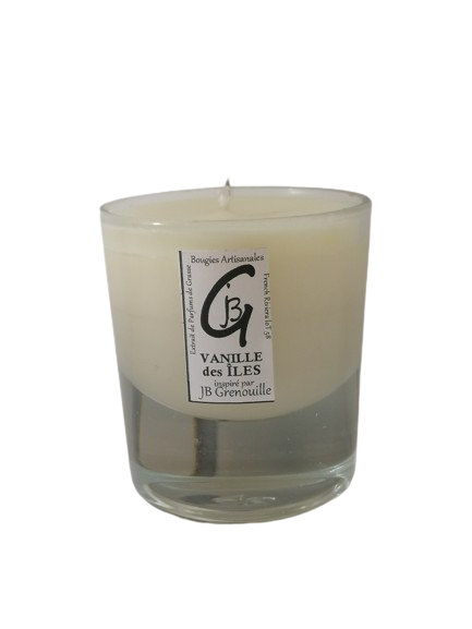 Bougie parfumée Vanille des îles  - Petite