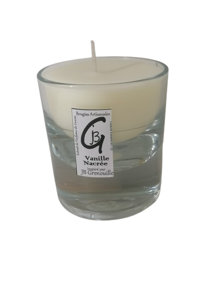 Bougie parfumée Vanille Nacrée  - Petite